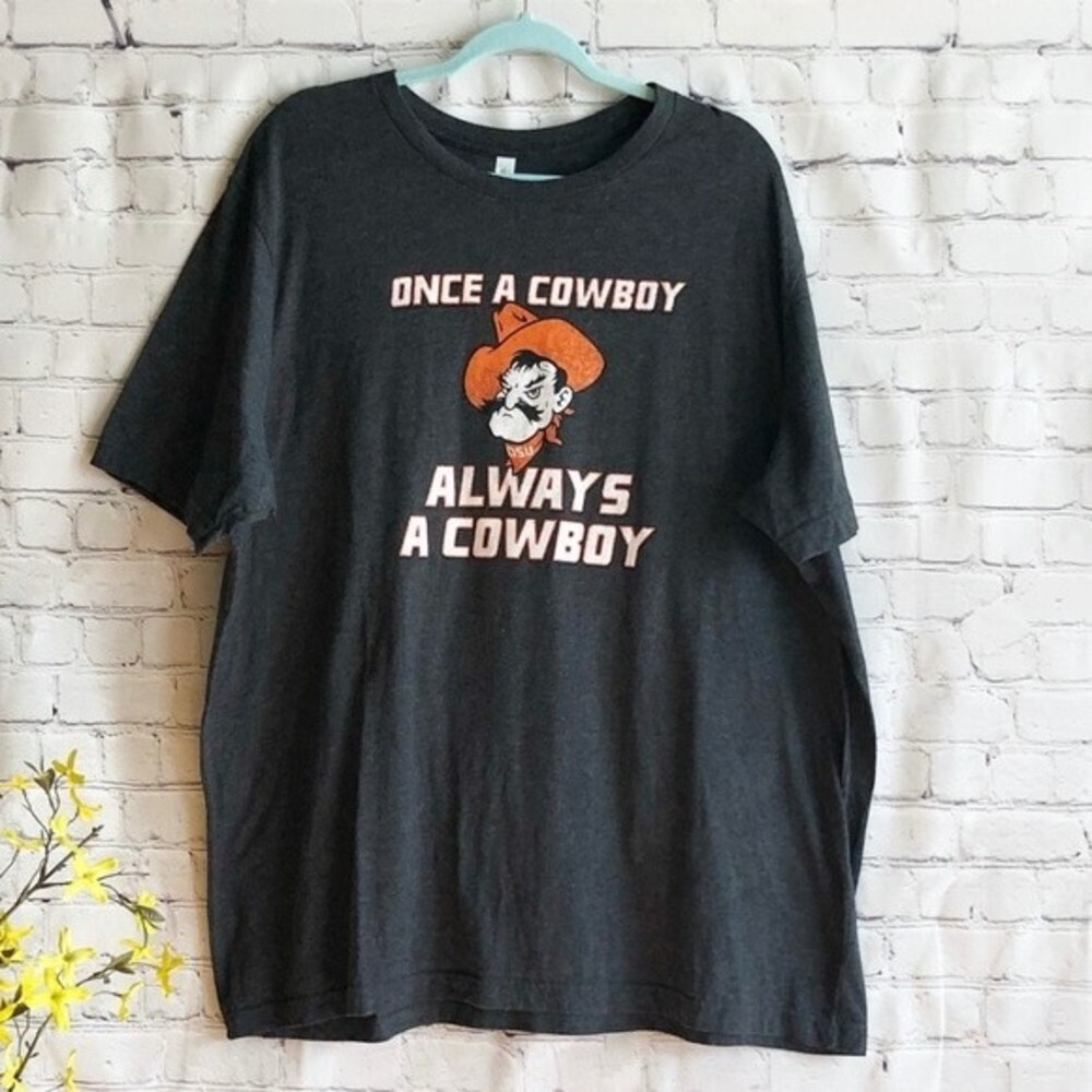 Bella Canvas Men’s Graphic Cowboy T-shirt 3XL